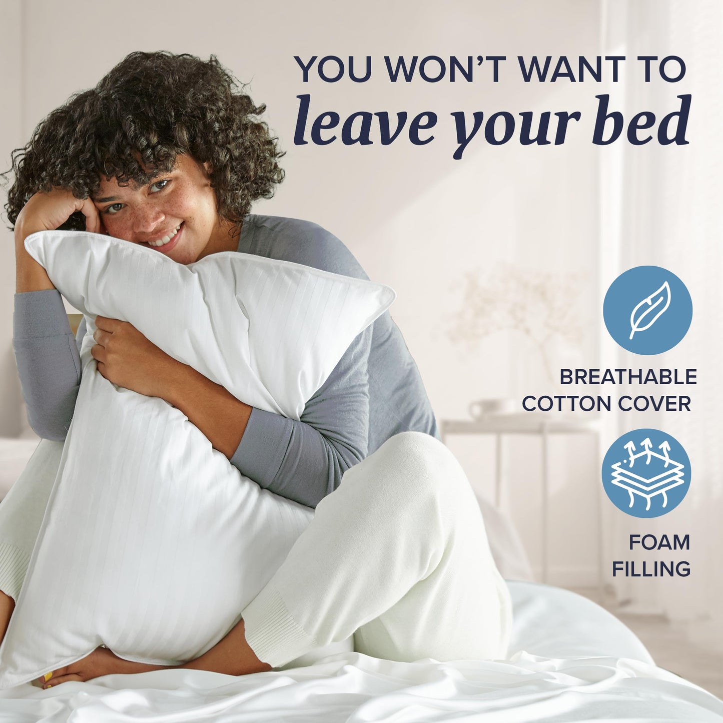 DownyNest™ Down&Feather Pillow
