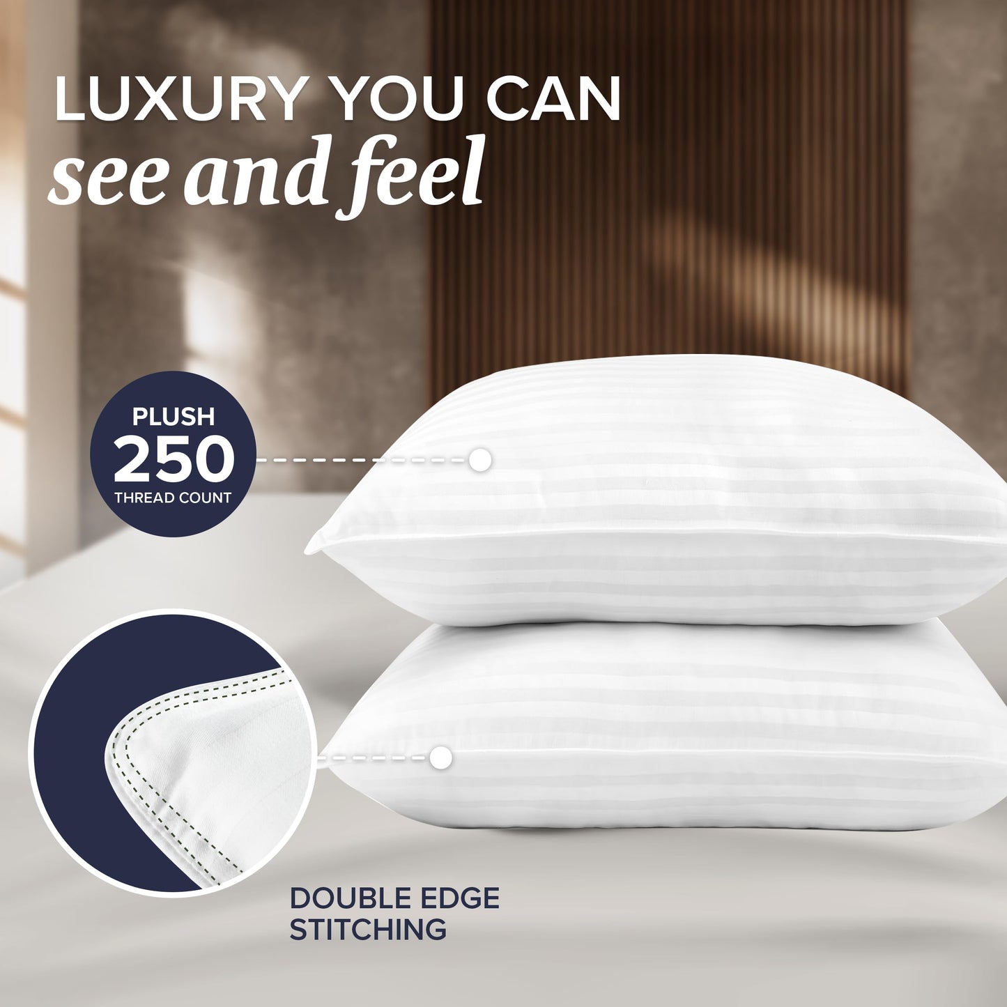 DownyNest™ Down&Feather Throw Pillow